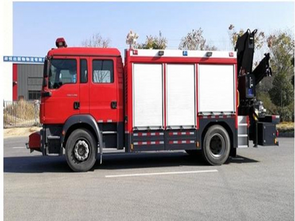 德國曼搶險(xiǎn)救援消防車